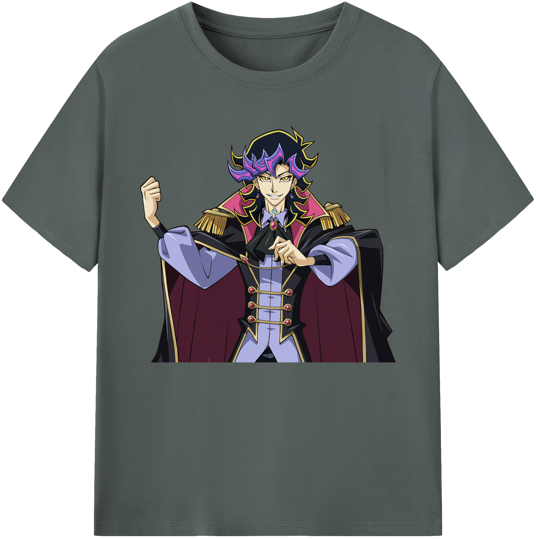 （画像用） 遊☆戯☆王 Yu-Gi-Oh! 綿100％ メンズ半袖Tシャツ｜肌触りやわらか＆通気性